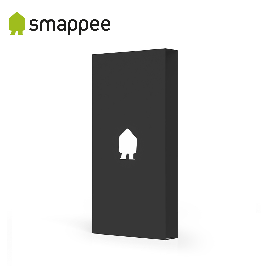 Smappee - EV Base - Borne Autonome EV Noir - jusqu’à 2x22 kW avec prise 