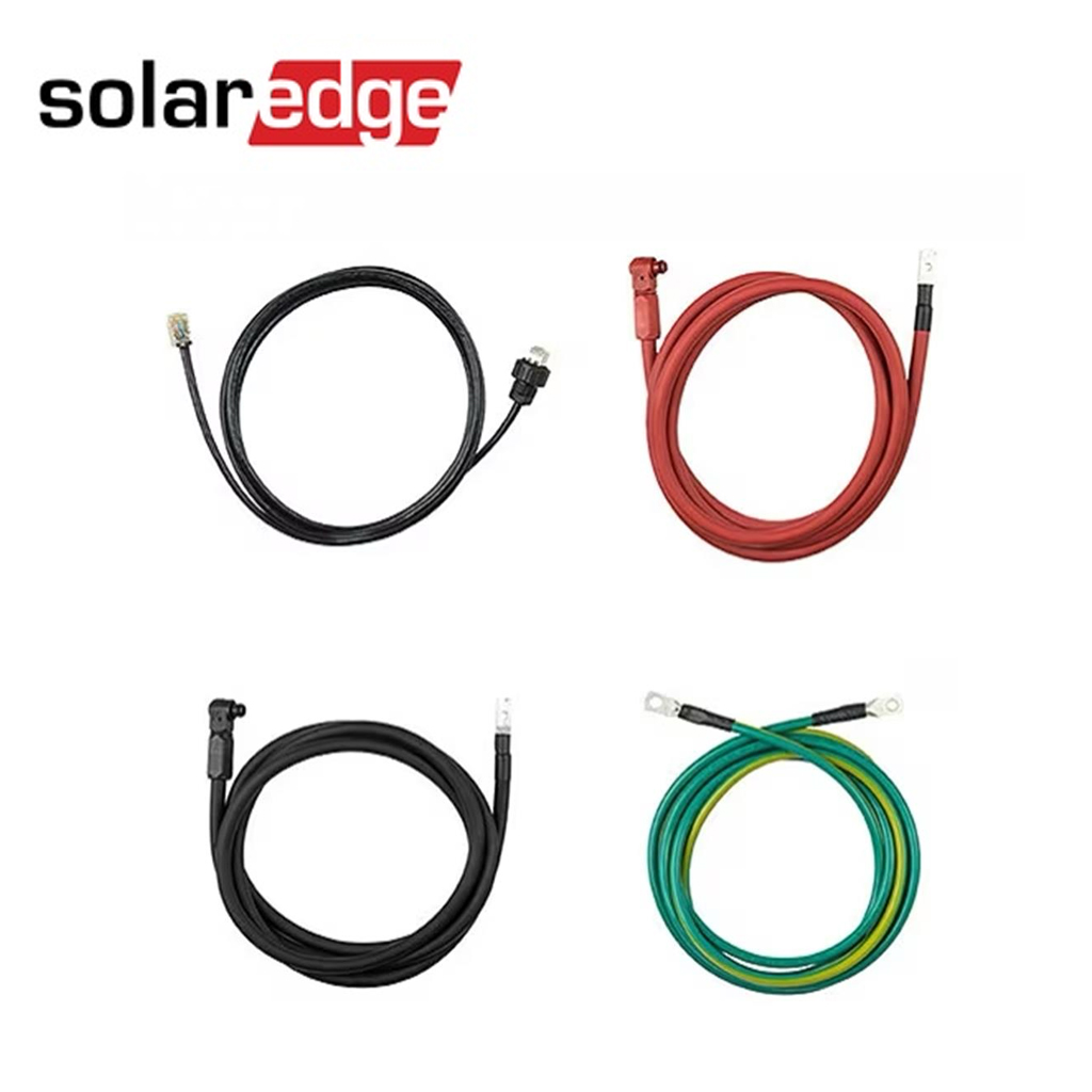 Cable set Battery to Inverter, for SolarEdge Home Battery 48V and SE*K-RWB48 SolarEdge Home Hub Inverters - Three Phase