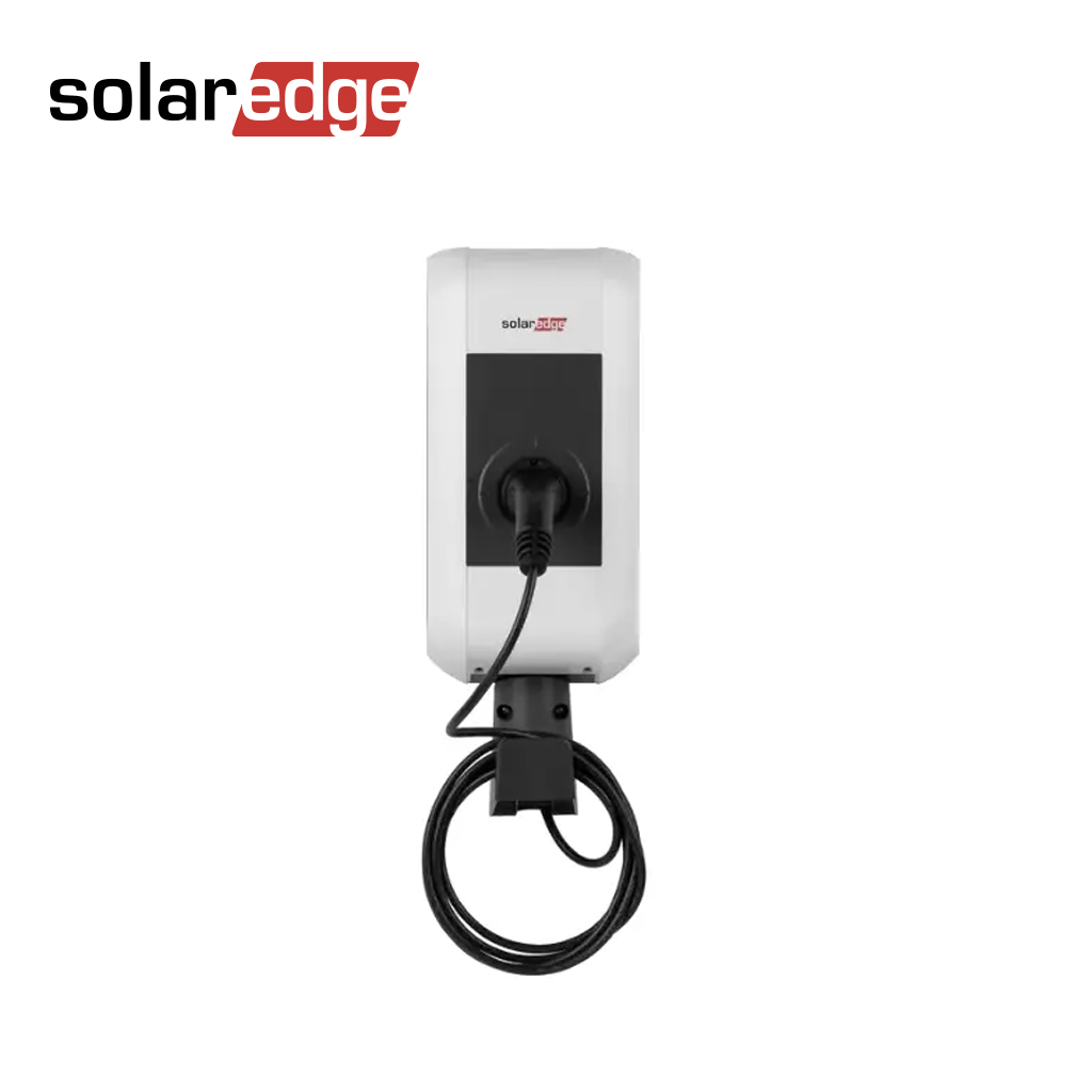 SolarEdge EV-lader - 22 kW, stopcontact, Type 2, RFID, MID