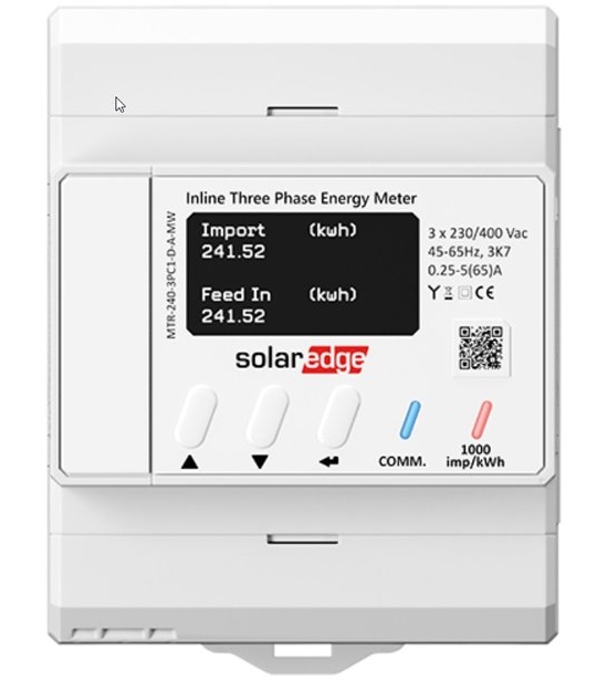 SolarEdge Home Inline Meter with SolarEdge Home Network - 1PH/3PH 230/400V, 65A, for residential applications only * / **