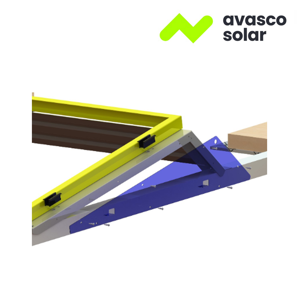 Plaque latérale Pour équerre paysage de 12,5° 