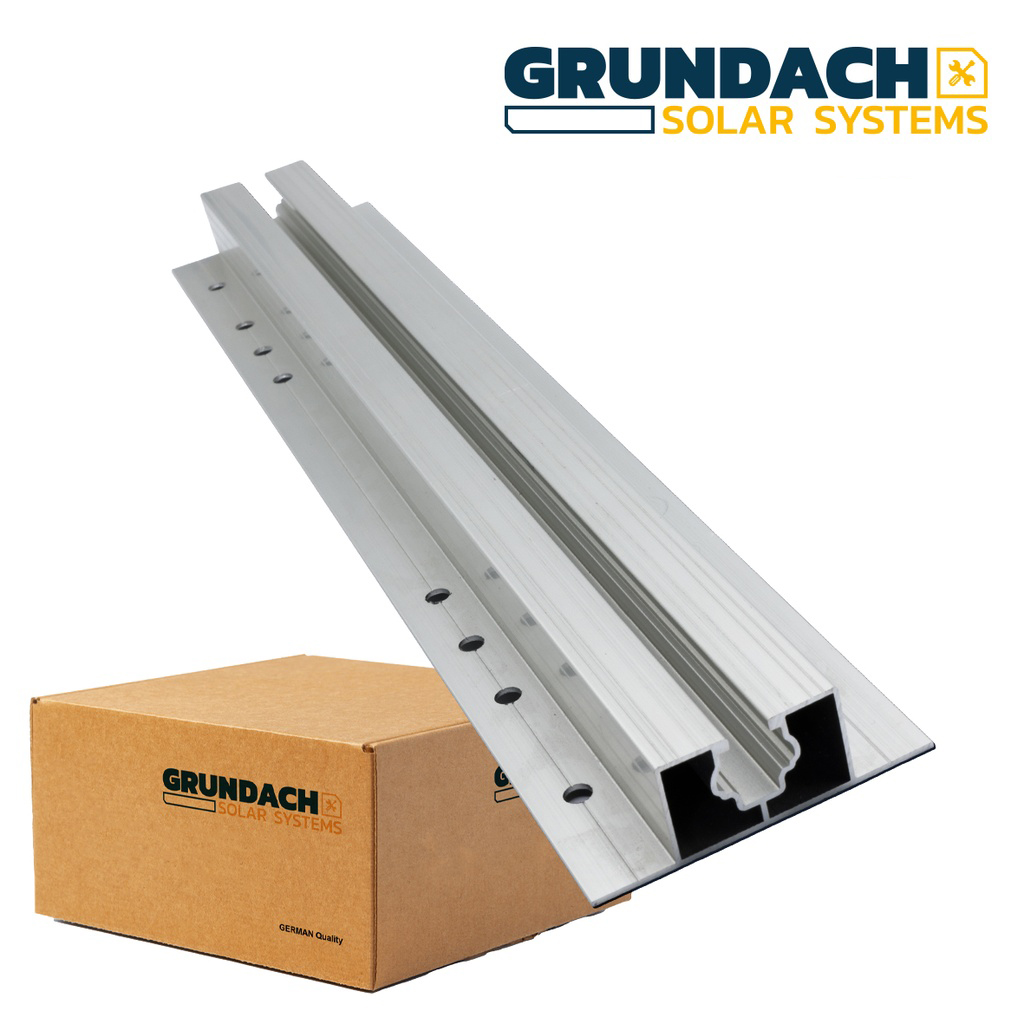 Mini rail voor plaat + EPDM - 395mm