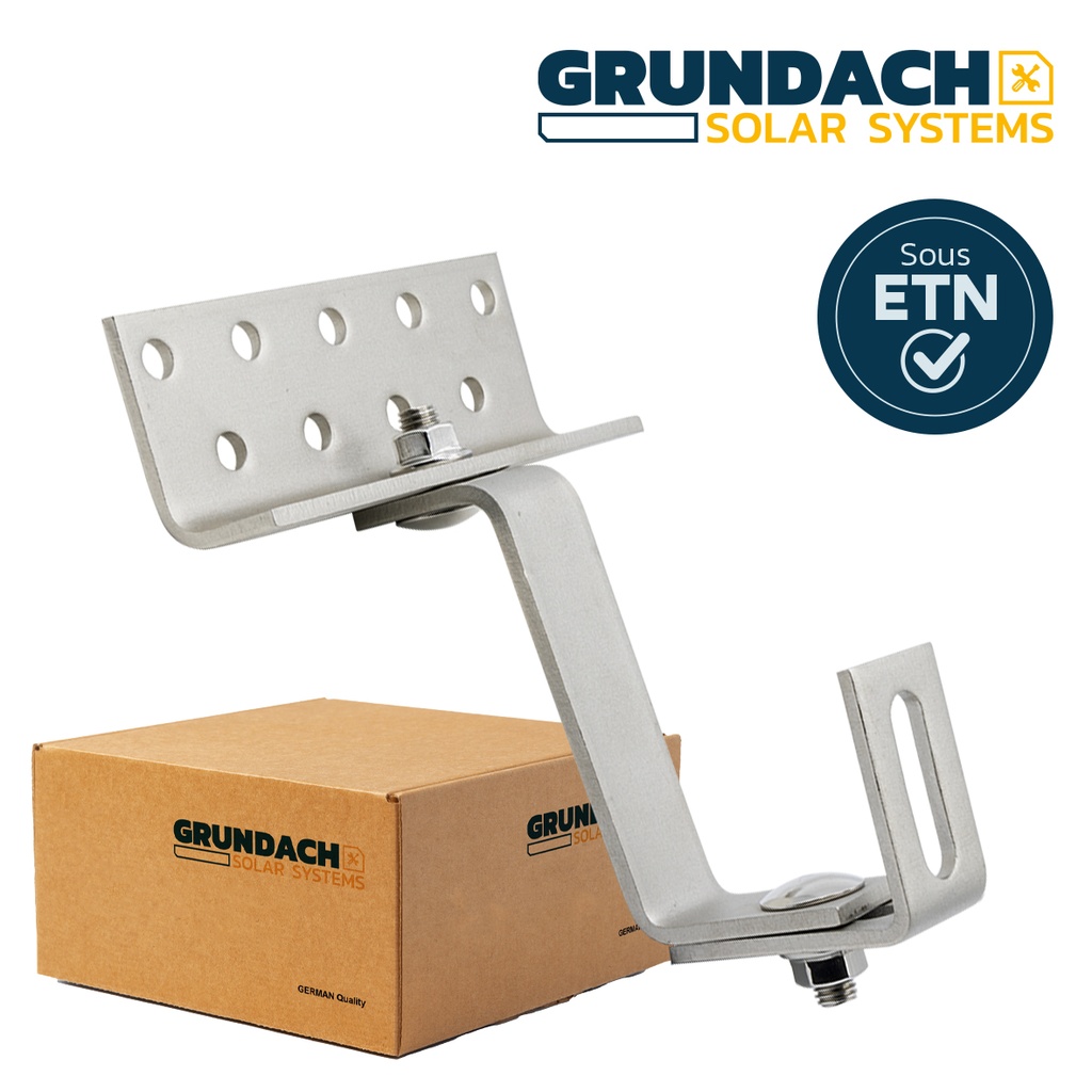 Crochet tuile double réglage