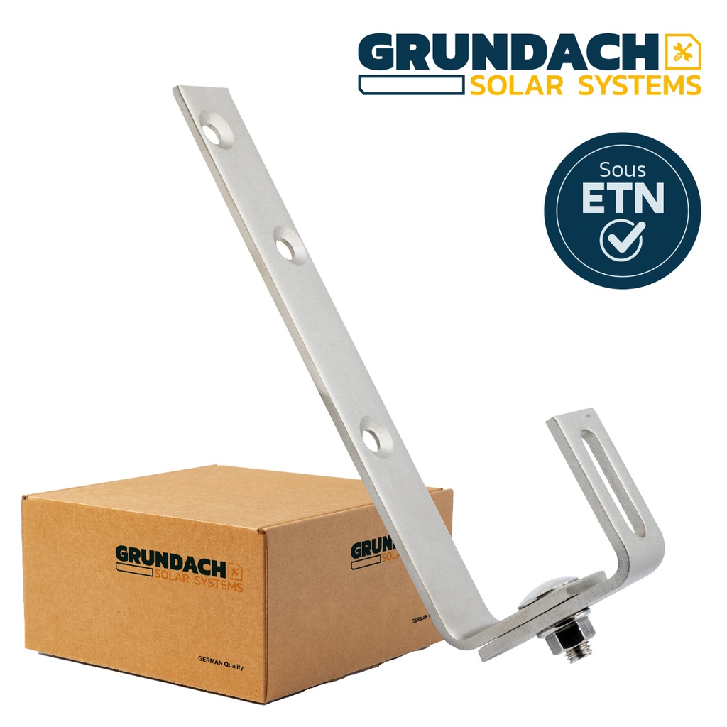 HAAK ROESTVRIJ VOOR DAKLEIEN - VERSTELBAAR