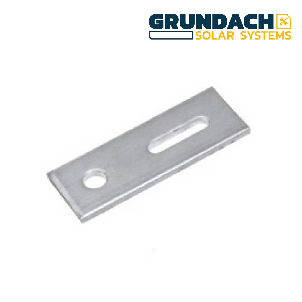 Plaque pour tire fond tôle ondulée