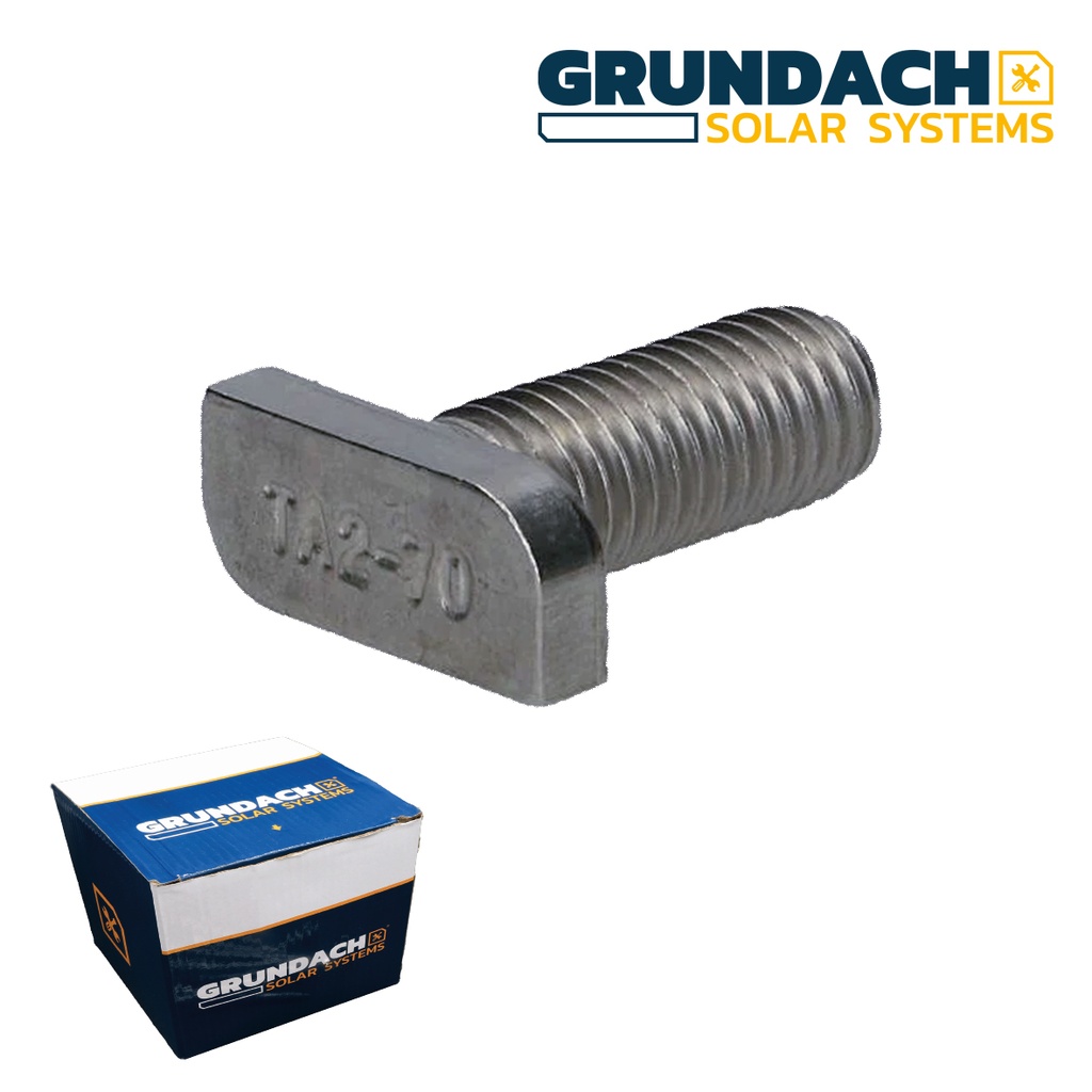 Vis tête marteau M10x30 inox A2 