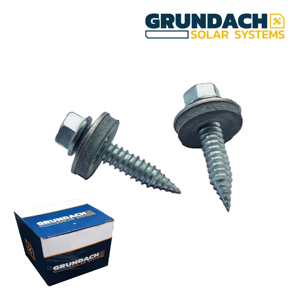 DIN7504 K0 A2 6,0x25 - Vis autoforante + rondelle + joint EPDM