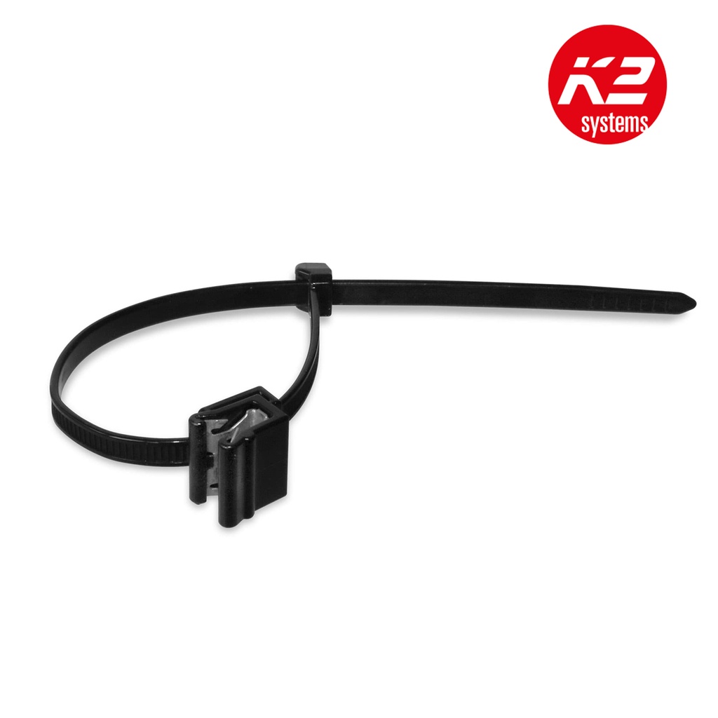 K2 - Collier de serrage pour câbles solaires 