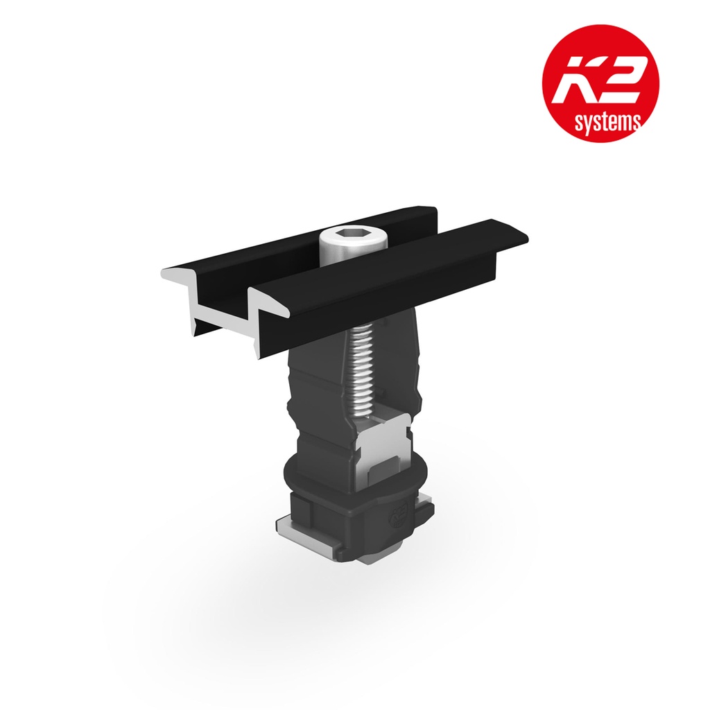 K2 - Clamp MC 25-40 Black - Etrier universel intermédiaire (NC avec K2 Dome 6) 