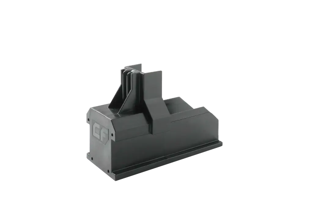 ESDEC - Terminaison de rail Noir