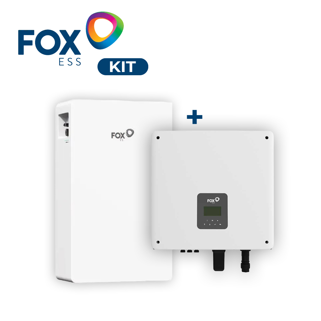 FOX ESS - Kit 5.0 Kva Mono + EP6 (6 kWh)