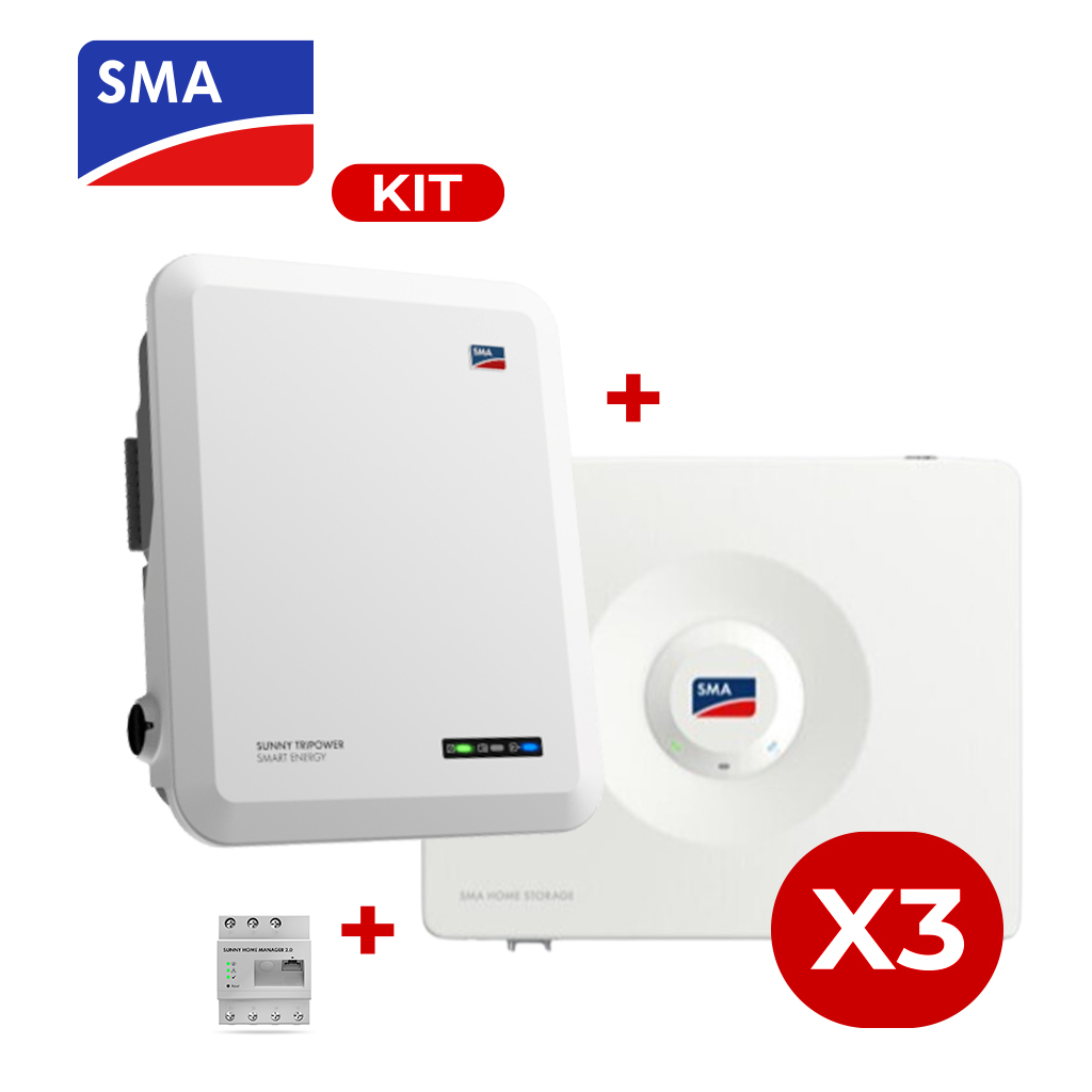 SMA - Kit Home Storage 9.8 kWh + Sunny Tripower SE 5.0