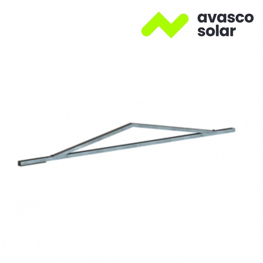 [IT00609] Equerre EST-OUEST ALU 12,5° / 2450mm 