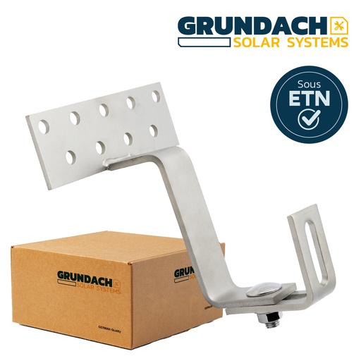 [IT00678] Crochet tuile simple réglage