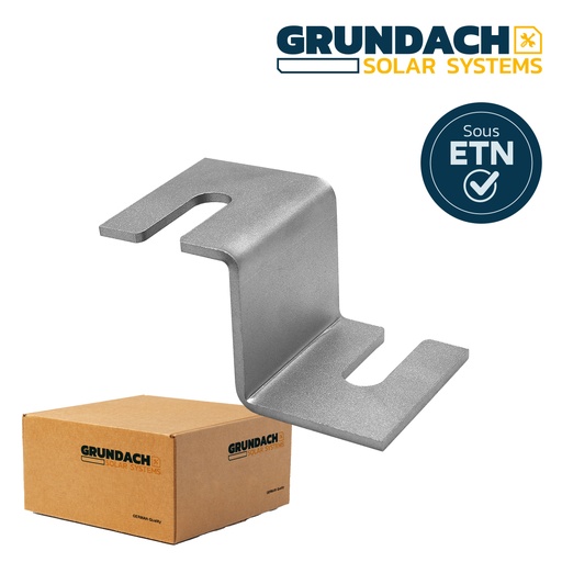 [IT00706] Pièce en Z pour croisement des rails 40x40