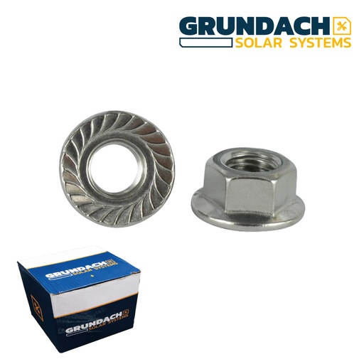 [IT00722] DIN693 A2 M10 - Ecrou denté 