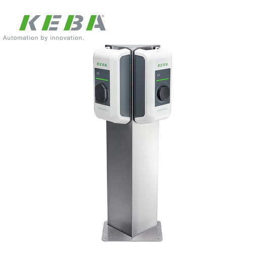 [IT00750] KC-P30 Pedestal, Triangle - stainless steel