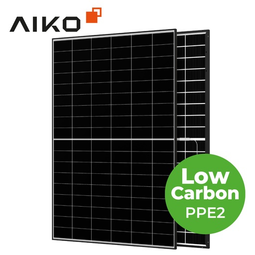 [IT02906] AIKO 465Wp PPE2 2P+ Double Glass White - Gen2 - Neostar 2P+