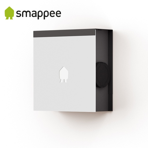 [IT05577] Smappee - EV Wall - Borne Murale EV Blanc - jusqu’à 22 kW avec Prise