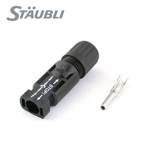 [IT05609] Connecteur MC4 femelle 10²- Staubli 